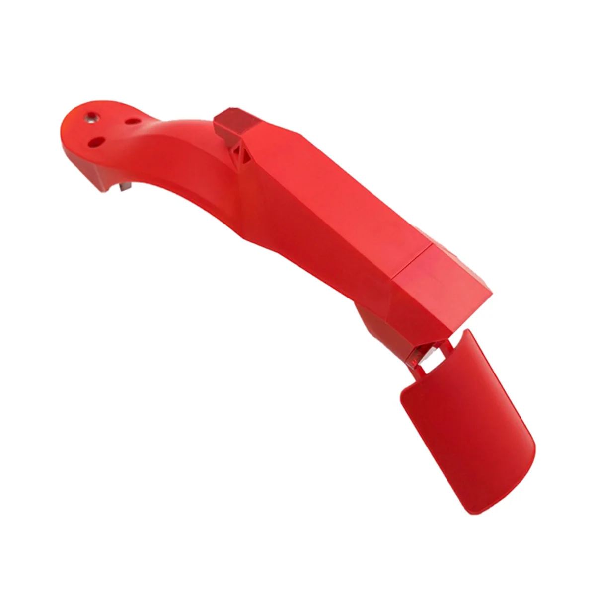 

Scooter Fenders Rear Mudguard Tail Light Kit with License Plate Flap for Xiaomi Electric Scooters, PRO 2, Red