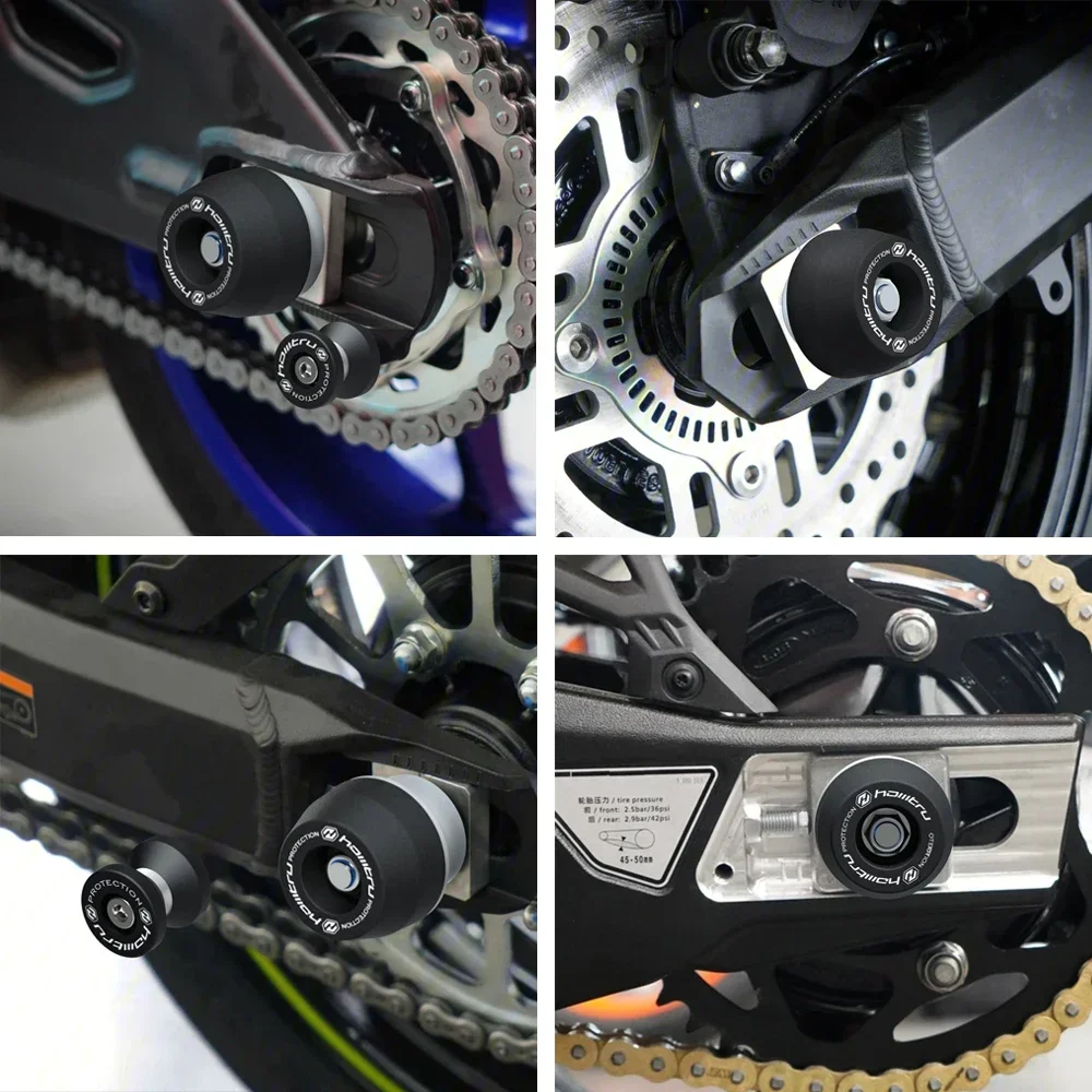 Защитные бобины заднего шпинделя мотоцикла для Triumph Daytona Street Triple R/S/RS/RX Moto2 675 675R 765