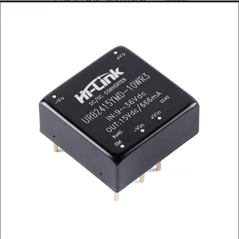 

HLK-URB2415YMD-10WR3 DC-DC DC Stabilized Isolation Switch Power Module Wide Voltage 9V-36V