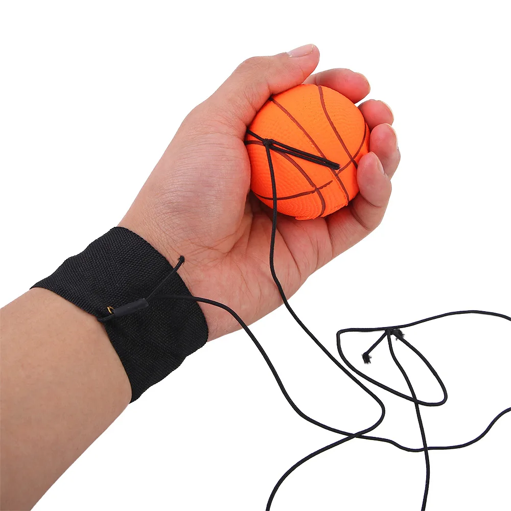 

1Pcs Return Sponge Rubber Hand Ball Game Exercises Bouncing Elastic Sport On Nylon String Children Kids Outdoor Toy Ball