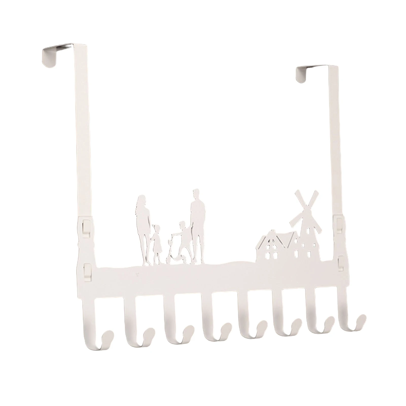 

Over the Door Towel Hook Space Saving Door Hook Hangers for Bathroom Bedroom Office