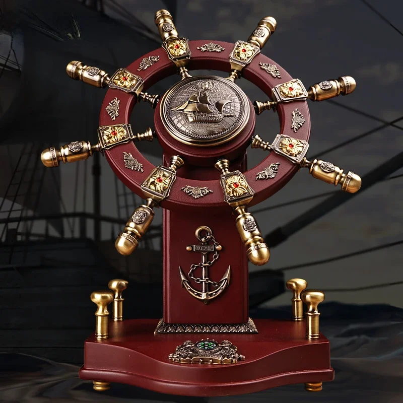 Рулевой корабль реальный владелец компании офисное украшение подарок лидерам