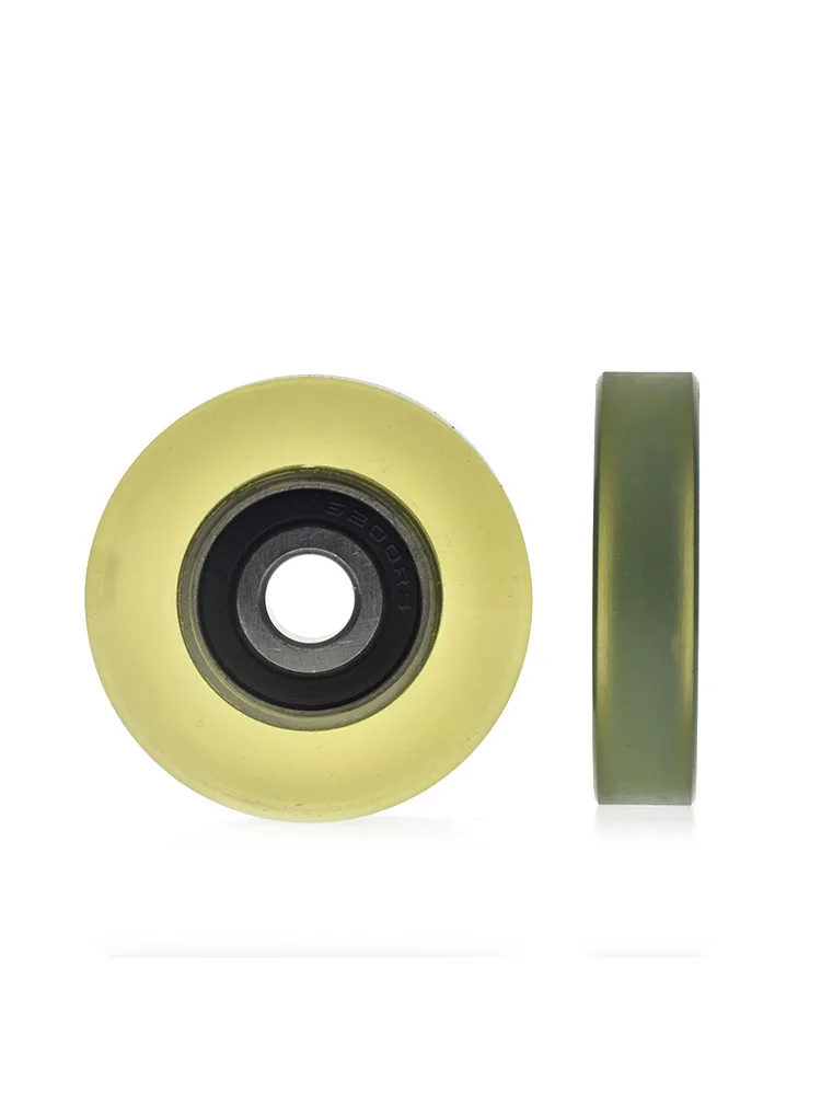 ПУ мягкий резиновый подшипниковый шкив с эффектом звука хороший 1 шт. 10x50x12