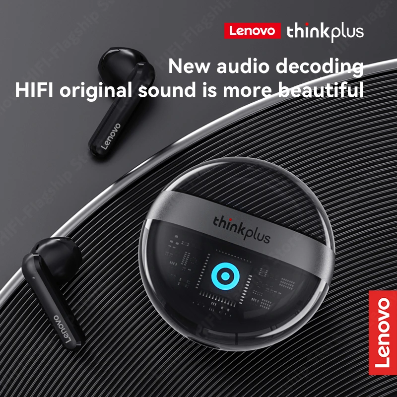 100% Оригинальные беспроводные наушники Lenovo T40 TWS Bluetooth 5 2 спортивные