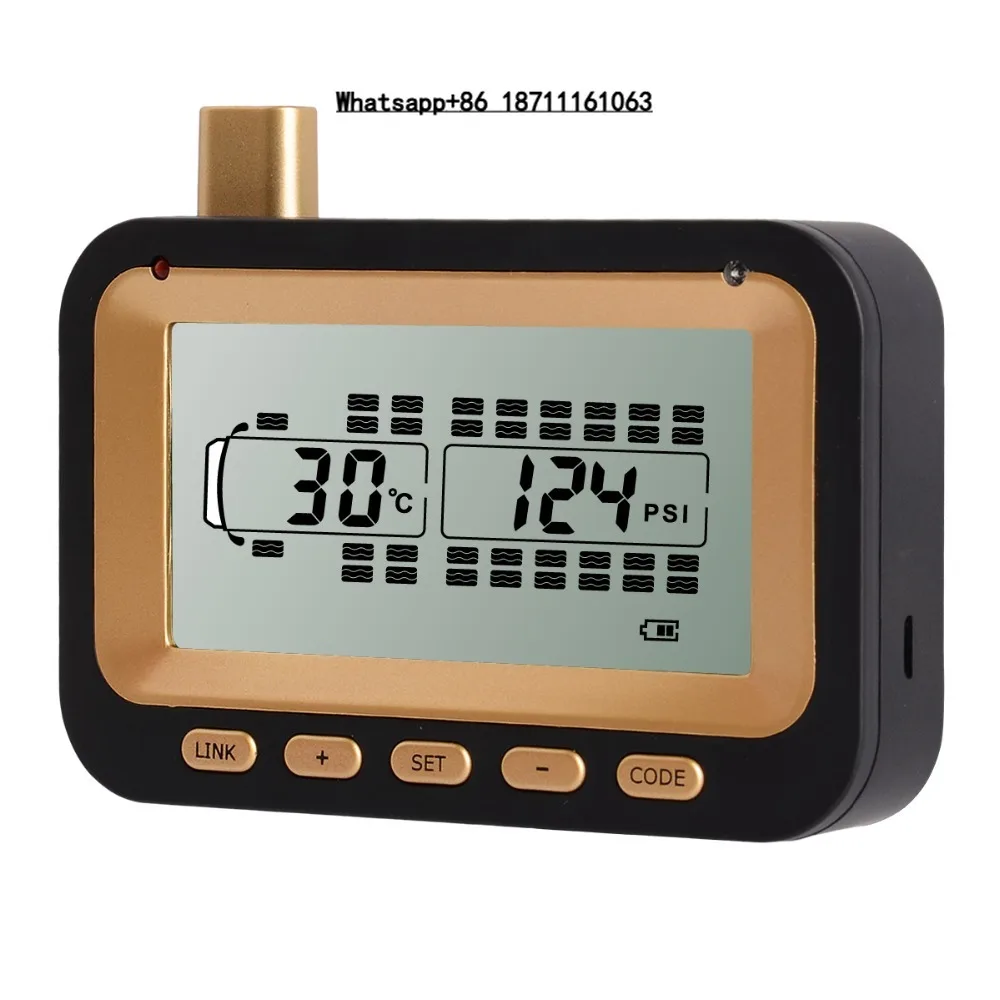 Фото Система контроля давления в шинах Kingauto RV TPMS, сертифицированная FCC, 10 датчиков, модель KTD3000, DC 8-30В, для всех типов местности, гарантия 12 месяцев №1