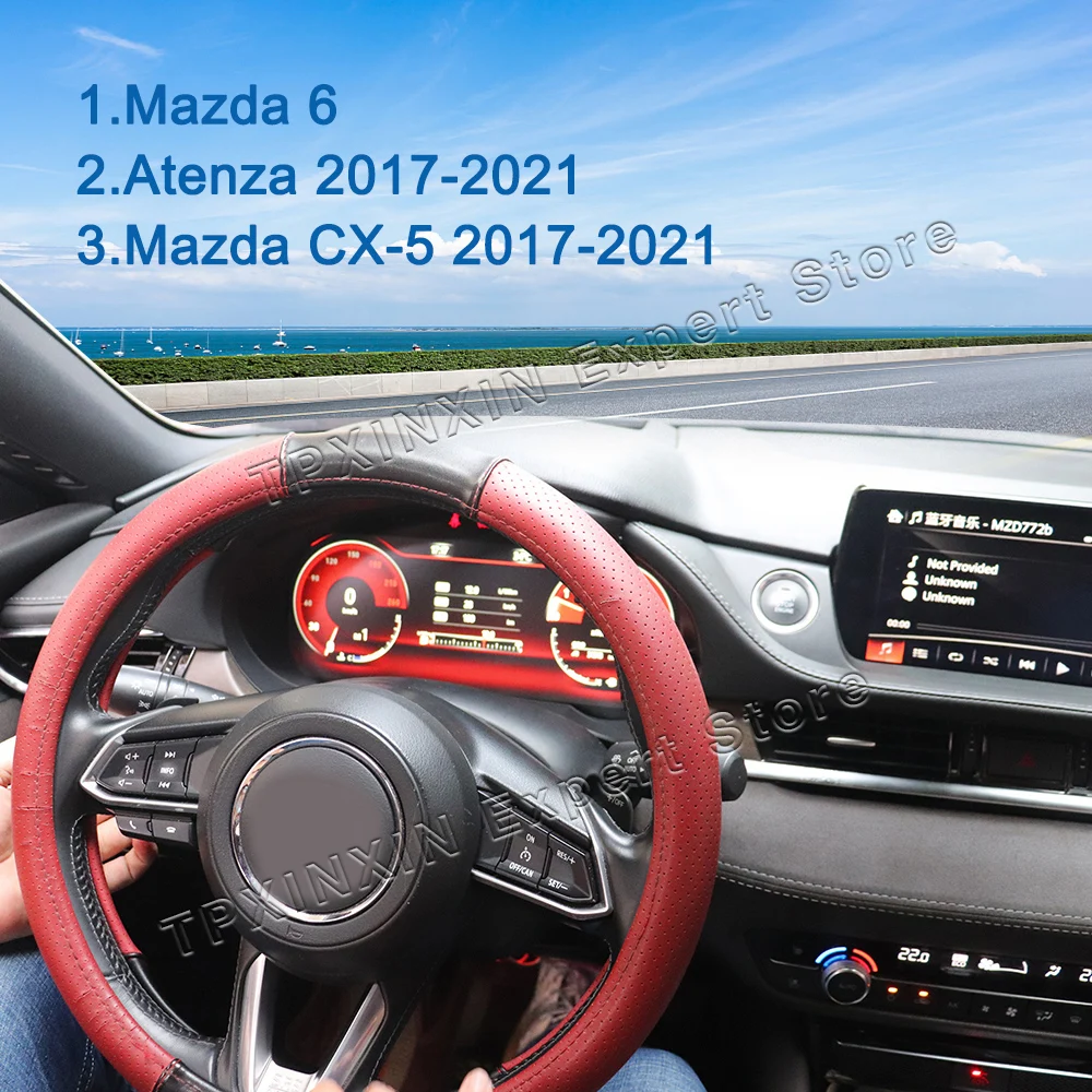 Digital Cluster Virtual Cockpit wireless CarPlay For Mazda 6 Atenza Mazda CX-5 Dashboard Instrument Speed Meter Screen Linux