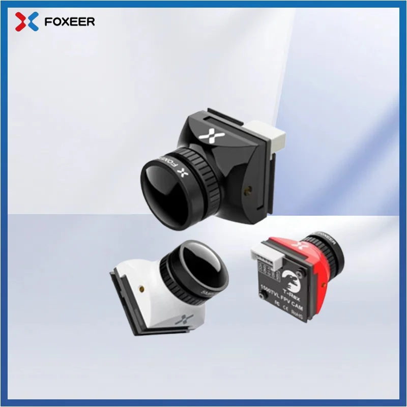 Foxeer T-Rex Micro 1500TVL Super WDR 4:3/16:9 PAL/NTSC Переключаемая FPV камера с низкой задержкой для Racing