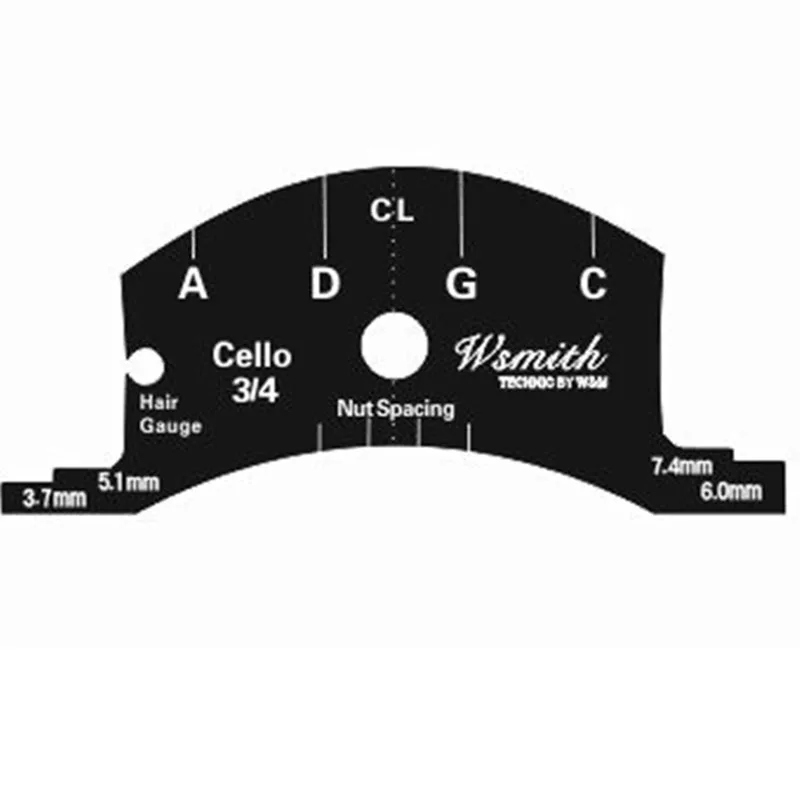 WSMITH TECHNIC от W &amp M виолончель-мосты многофункциональные брифы инструмент для