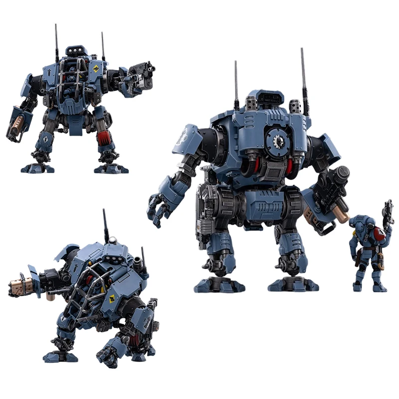 

Genuine faint source Warhammer 40K Space Wolf Mech Anime Action Figures Toy For Boys Christmas Collectible Model For Children