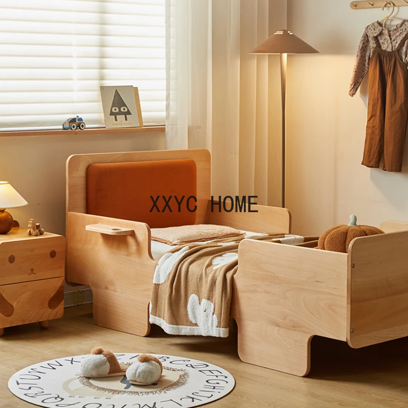 Детские кровати принцессы для мальчиков из массива дерева маленькие детские