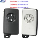 Умный дистанционный ключ с 3 кнопками для Toyota Corolla Mark Premio RAV4 Auris Board ID: 271451-0500 271451-0111 271451-4610