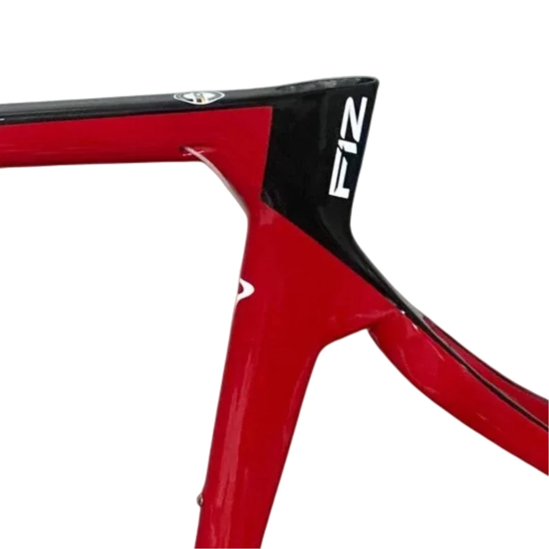 

F12 Carbon Frame Disc Brake or Dual Hole Direct Mount Rim Brakes Road Bike Frameset Bottom Bracket BSA Available