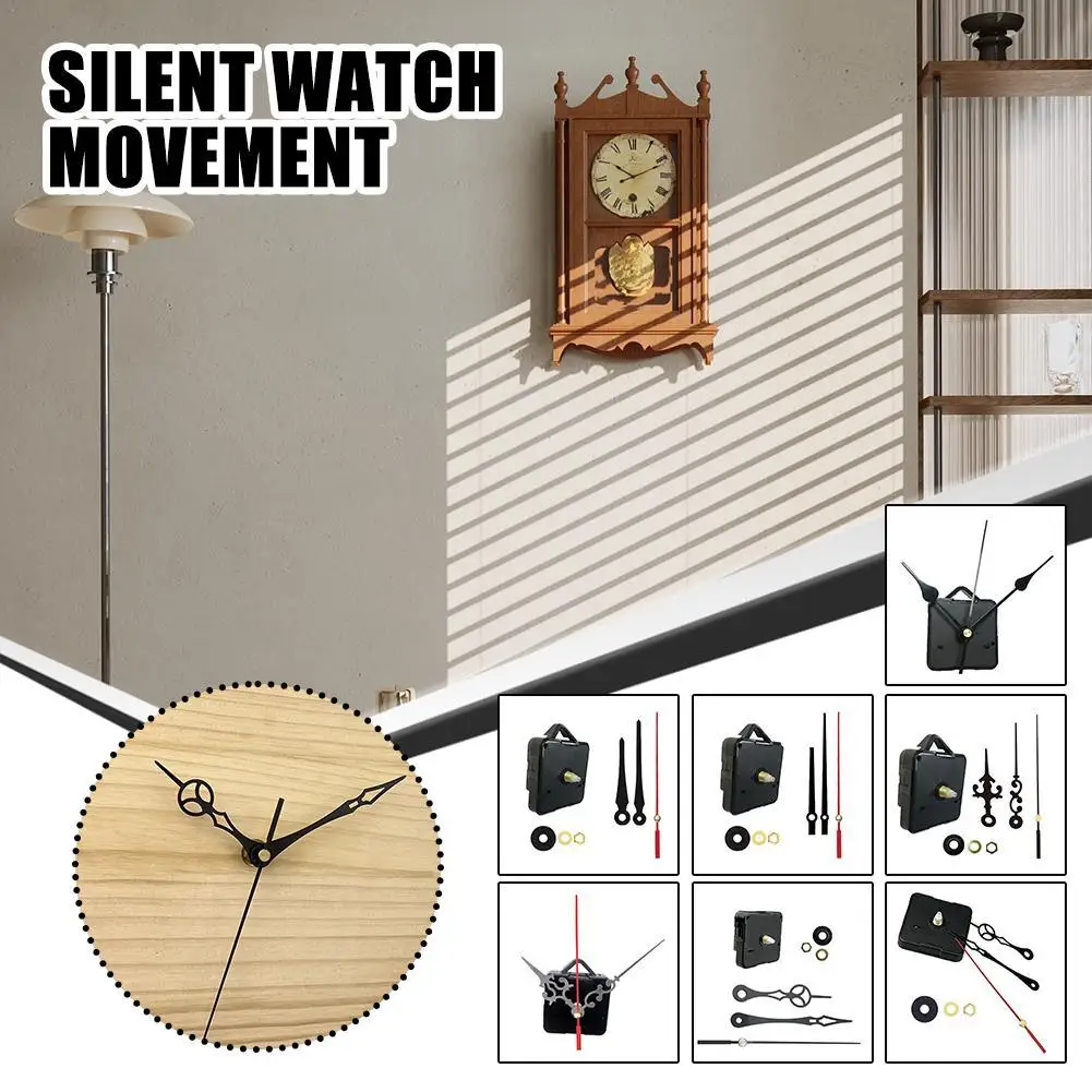 Movement Quartz Repair Movement Clock Mechanism Parts With Needles Supplies