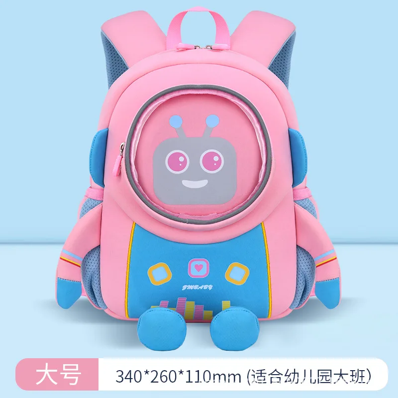 New Schoolbag Kindergarten Cartoon Book Bag Diving Material Lightweight Mini Backpack Children's Bag Anime Shoulder School