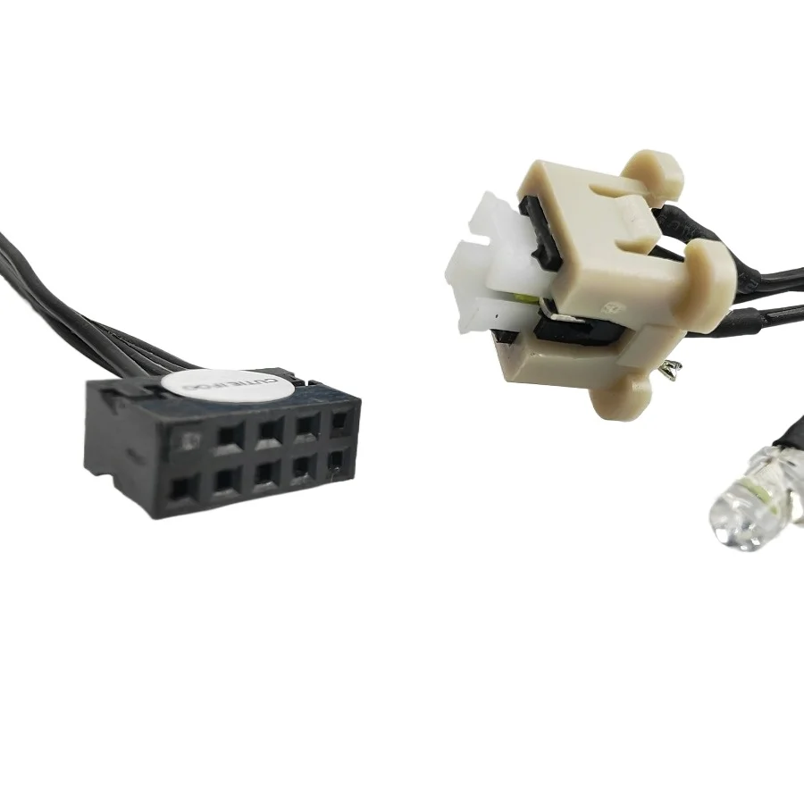 

Переключатель сброса питания компьютера, светодиодная кнопка, ремонт, замена кабеля 00xl278 для материнской платы Lenovo 720-18APR Ideacentre 510A Pro 310A