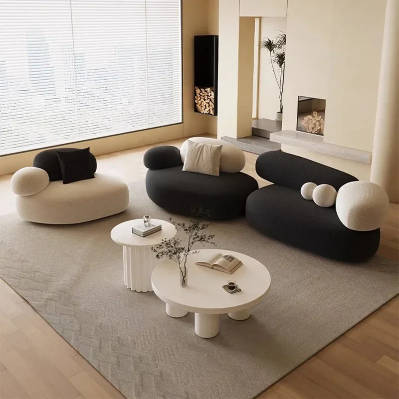 Секционные ленивые диваны для гостиной минималистичный Многофункциональный