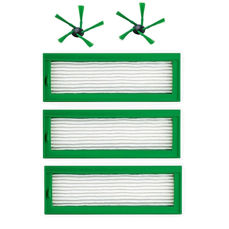 

Accessories Set For Vorwerk Kobold VR200 & VR300 Vacuum Robots - 6X HEPA Filters & 4X Side Brushes