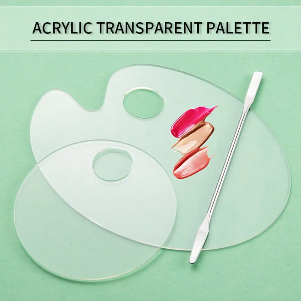 Косметическая доска шпатель стержень тарелка для рисования маникюрные