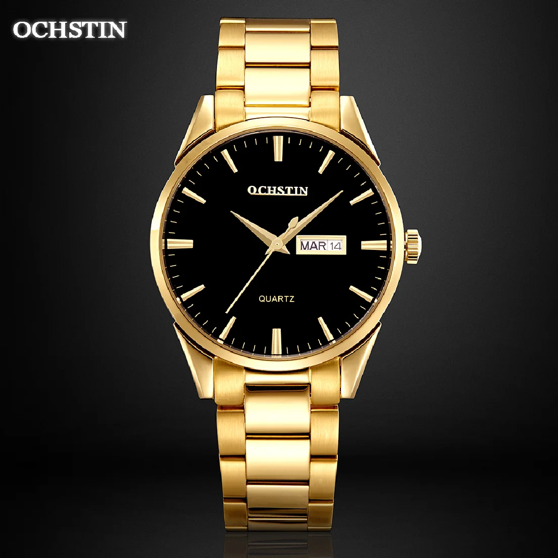 

Часы наручные OCHSTIN мужские водонепроницаемые, брендовые Роскошные спортивные в стиле милитари, с браслетом из нержавеющей стали, 2021