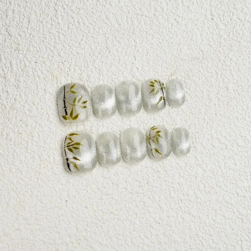 Ручная роспись в китайском стиле из бамбука телесного цвета кошачий глаз носимая