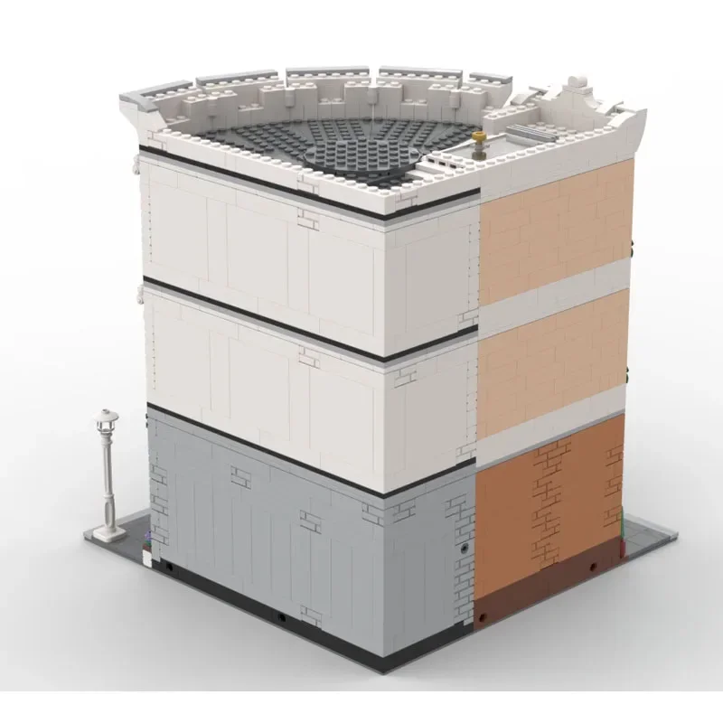 Строительный блок MOC- 181007 Модульная модель строительной банки в сборе 2781 шт.