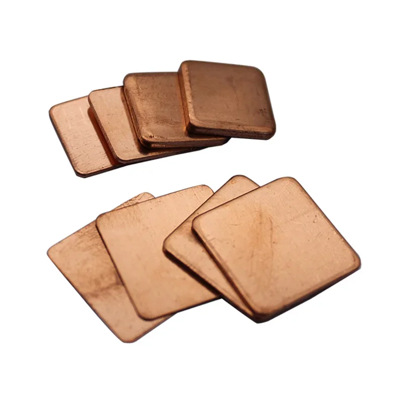 15x15 мм 20x20 медная прокладка радиатор термопрокладка ноутбуки графический