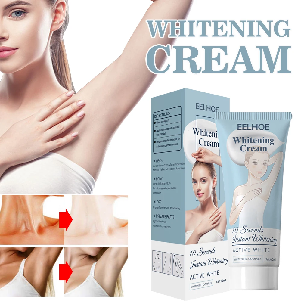 

Women Armpit Whitening Cream Underarm Whitening Cream Legs Knees Private Parts Body White Nourishing Brightening Skin Care