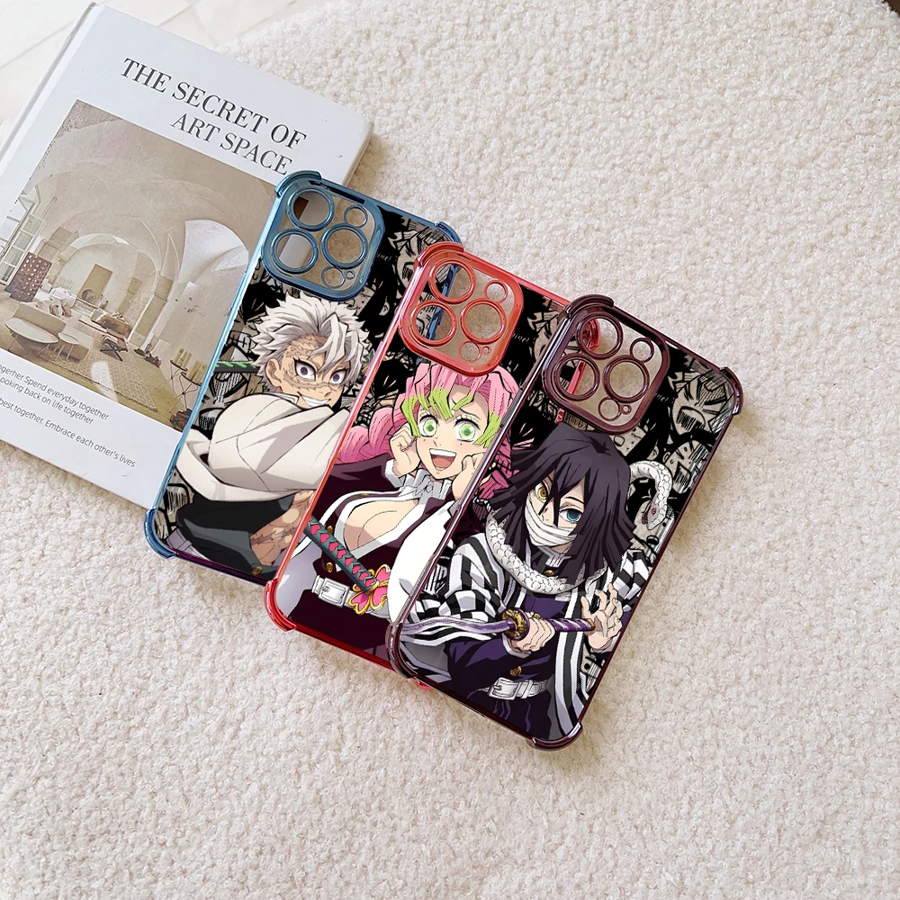 Чехол для телефона Anime Demon Slayer Vivo Y77 Y38 Y36 Y50 Y28 Y27 Y17 Y16 Y15s V29e V27 V25 V23 S15 5G противоударный