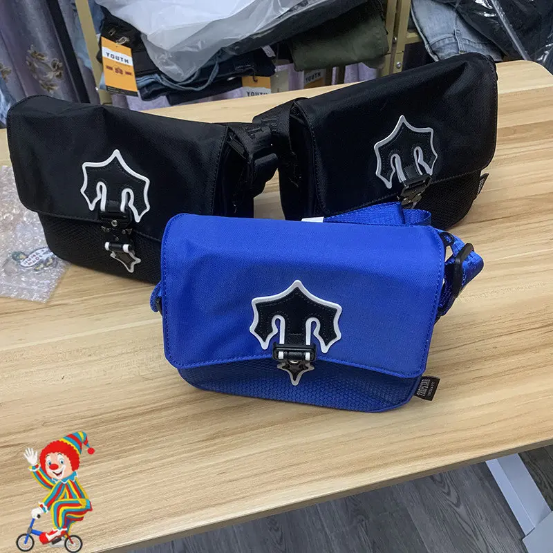 

Drop Shipping Trapstar Bag Blue Black Single Shoulder London Bag for Men Women
