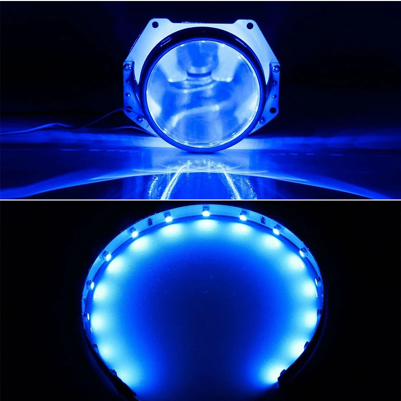 Мощный светодиодный кольцевой комплект 15SMD Demon Eye с гало для автомобильных и
