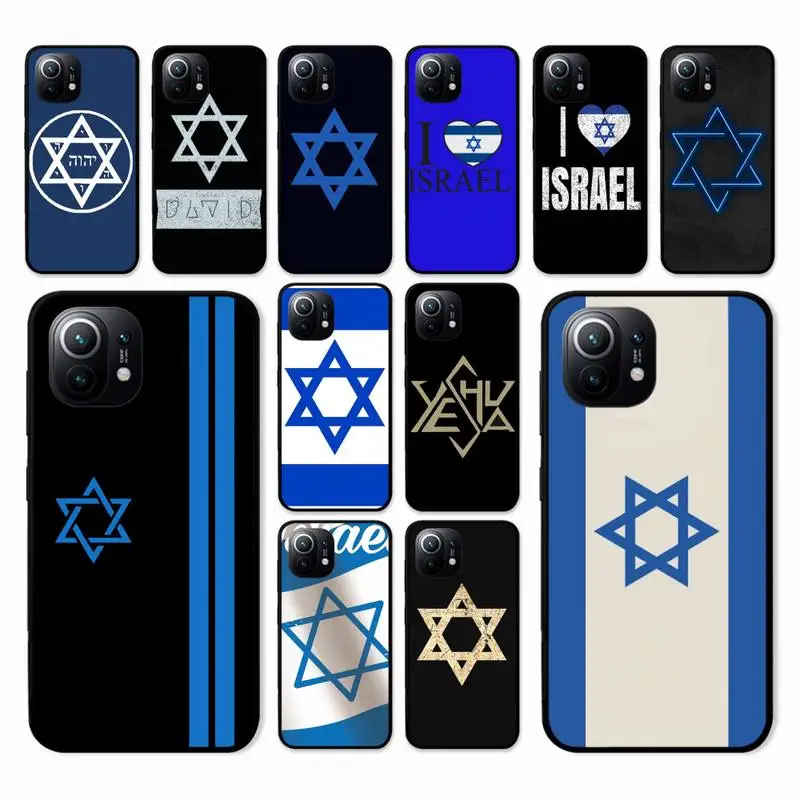 

Israel Star of David Phone Case For Xiaomi Mi Note 10 Pro 8 Lite 9 Se 10T 6X 6 5X 5 F1 Mix 2S Max 2 3 Cover