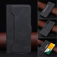 leather case for samsung galaxy s22 s21 s20 fe s10e s10 plus note 10 20 ultra a13 5g a33 a53 a73 card holder flip wallet cover