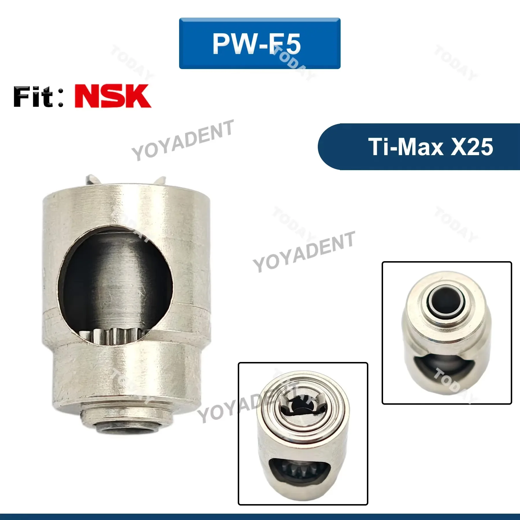 Фото Для NSK FX23/F25 1:5 S-Max M95L/M95 Ti-Max X95L/X95 ротор наконечника внутренний канал/внешний водный путь аксессуар для наконечника №4