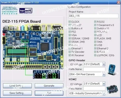 Плата IVFPGA DE2-115 Циклон александр александрович тамоников циклон с востока
