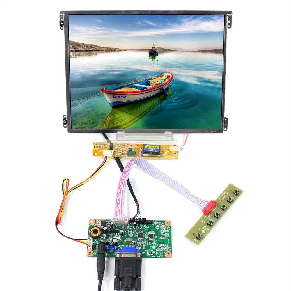 

10,4 "1024X768 HT10X21-311 панель ЖК-дисплея + плата контроллера VGA LCD