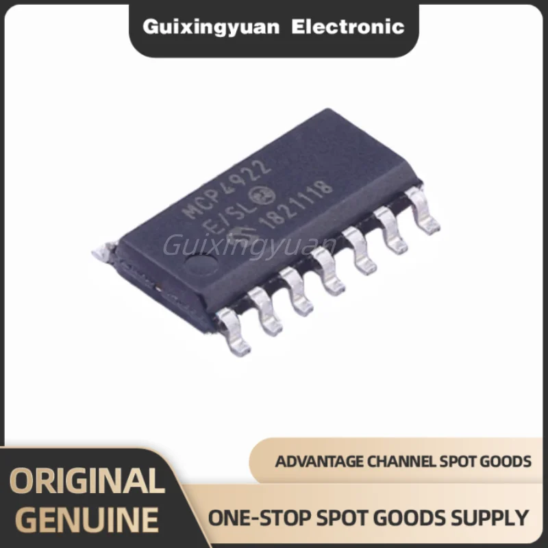 Новый оригинальный телефон, чип MCP4922 SOP-14 12-разрядный цифро-аналоговый конвертер