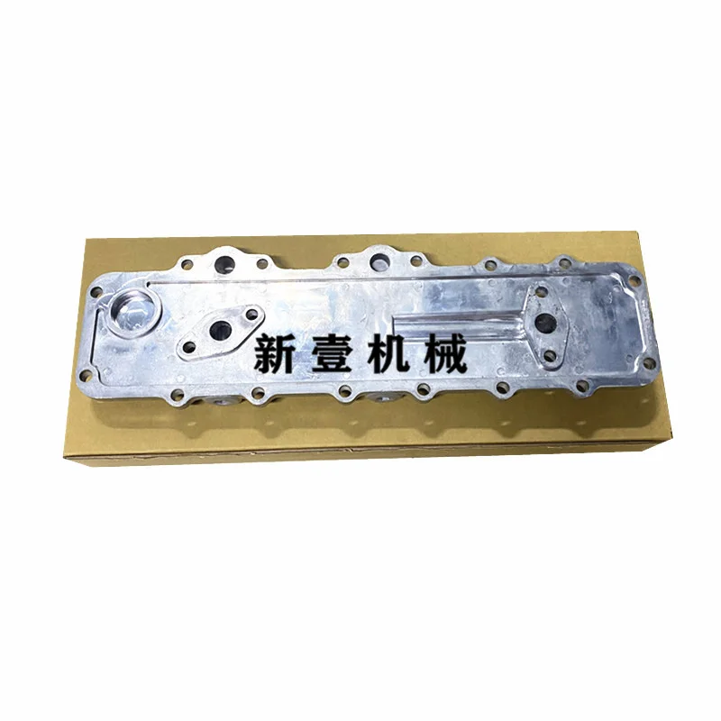 Масляный радиатор Cat E120b/320v 1/v2 двигатель S4k боковая крышка в сборе сердечник