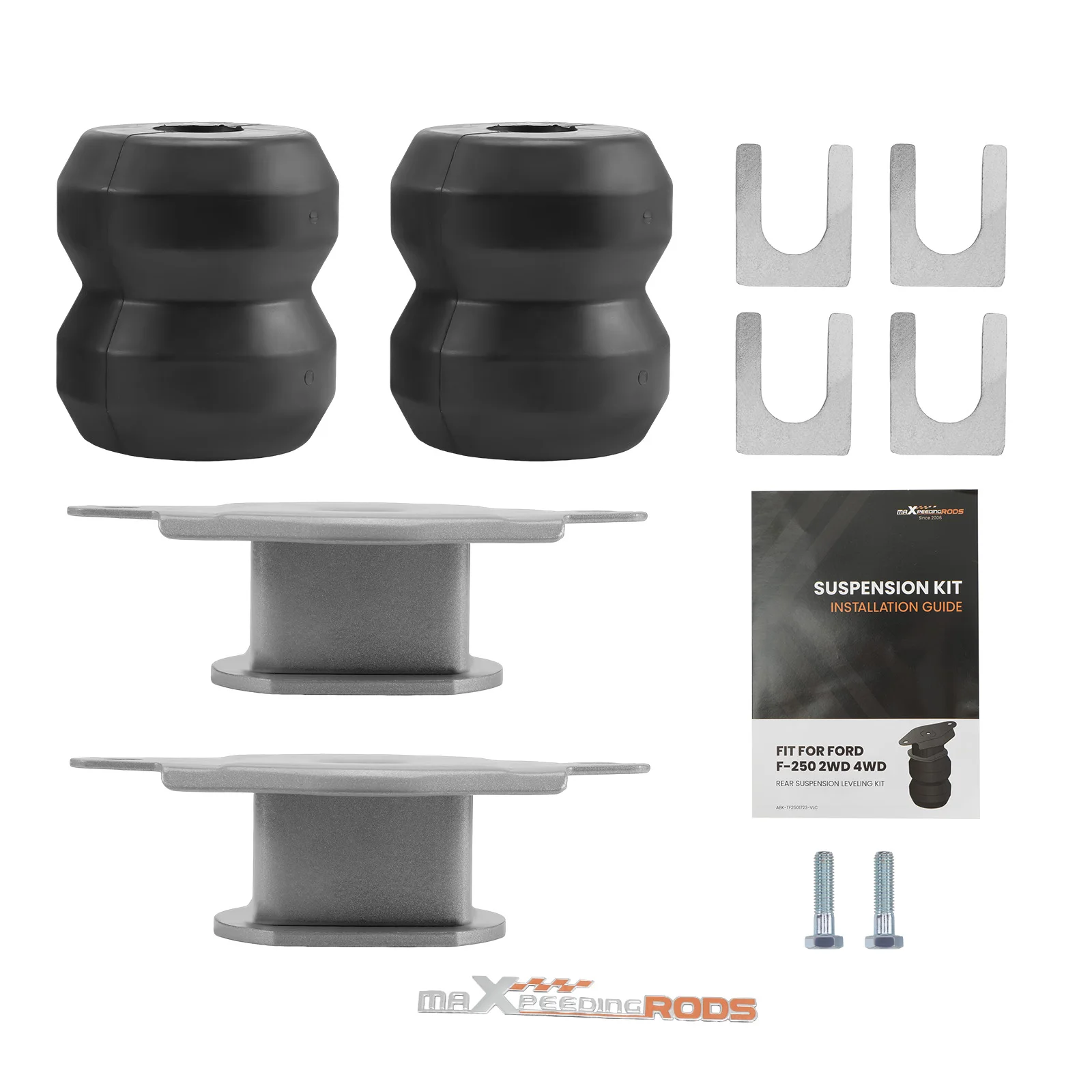 Комплект резиновых пружин maXpeedingrods задняя система улучшения для Ford F250 Super Duty 2WD 4WD