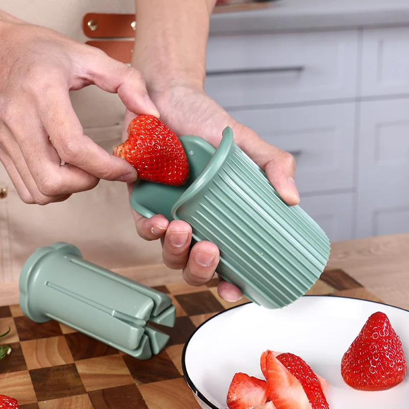 

Stainless Steel Cucumber Stick Slicer Creative Kitchen Gadgets Vegetables Fruit Cutter Strawberry Carrot Stick Accessories
