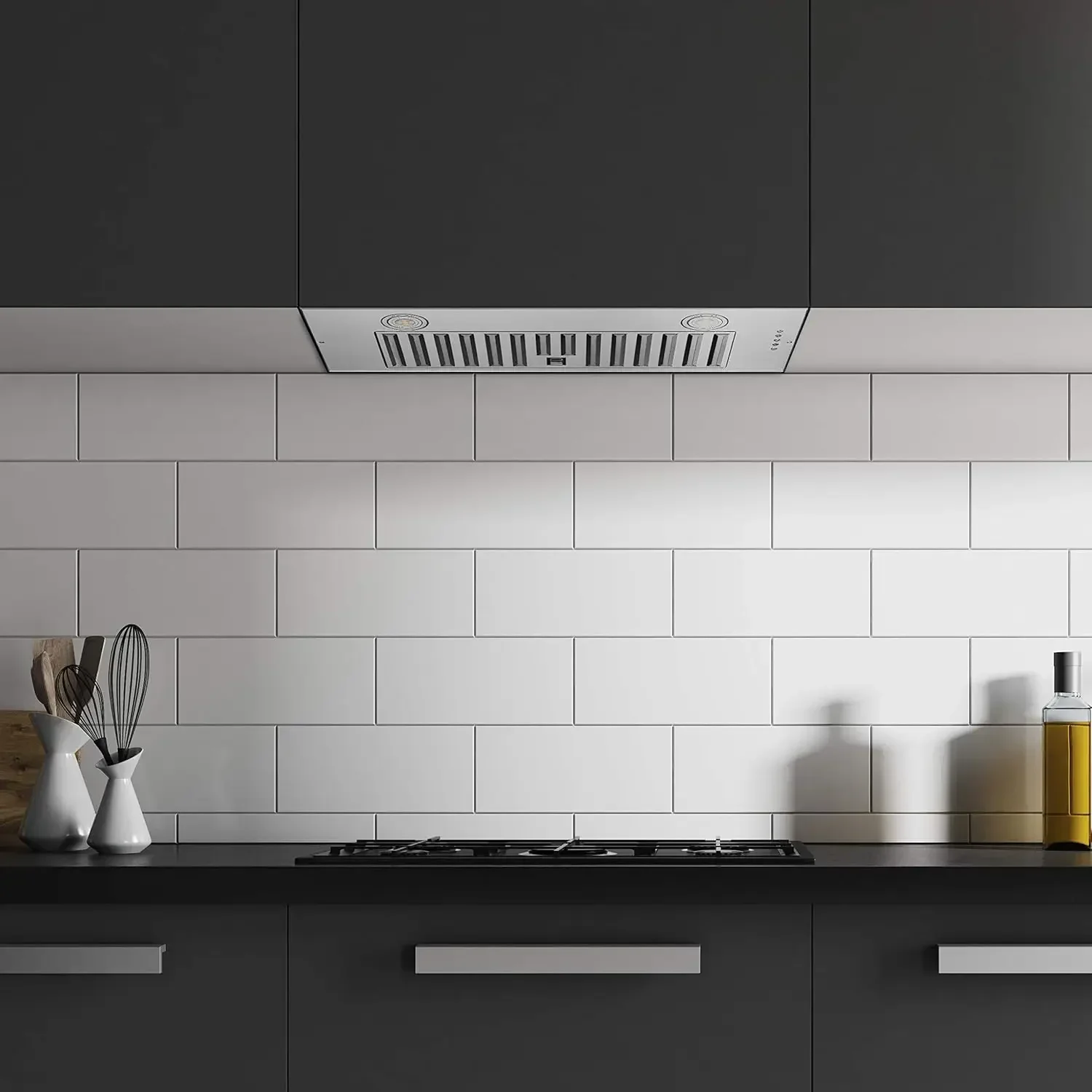 Hauslane | Вытяжка серии Chef R100 30 дюймов встроенная/встраиваемая вытяжка для плиты