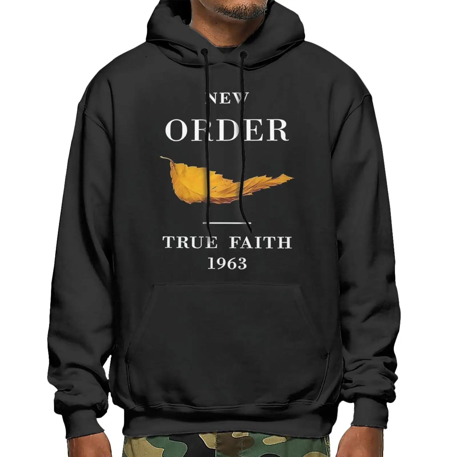 

Order True Faith Blue Order Hoodies Clothes Men Hoodies And Hoodies Men's Jacket Men's Sweater Sweat Oversize Oversized Hoodie