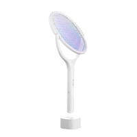 electric mosquito swatter mosquito killer lamp 3500v usb rechargeable 5 in 1 90 angle adjustable rotatable bug zapper fly bat