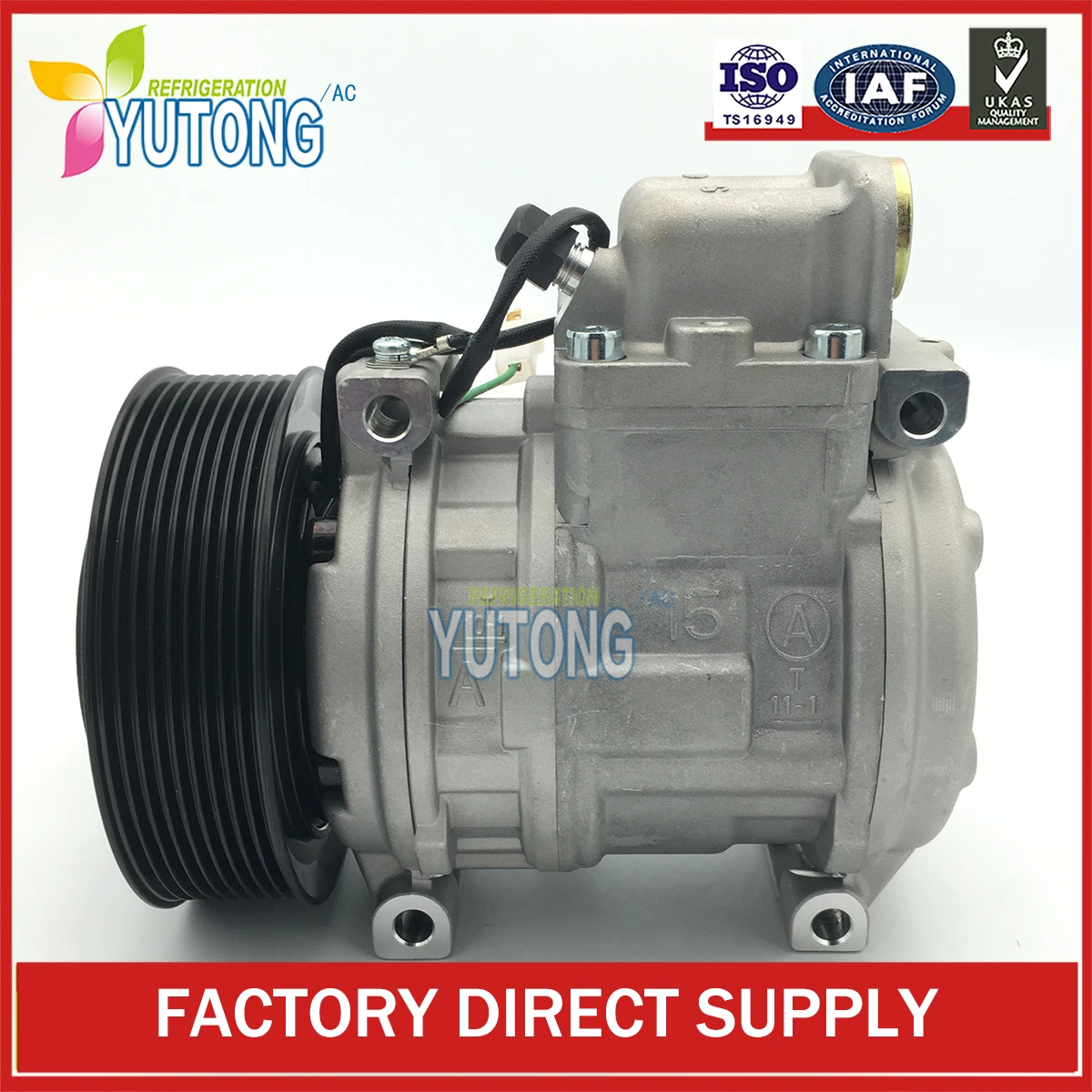 

10PA15C Air conditioning Compressor for Mercedes Benz Trucks 9PK A5412301111 A6161301015 6161301015 A0002340811
