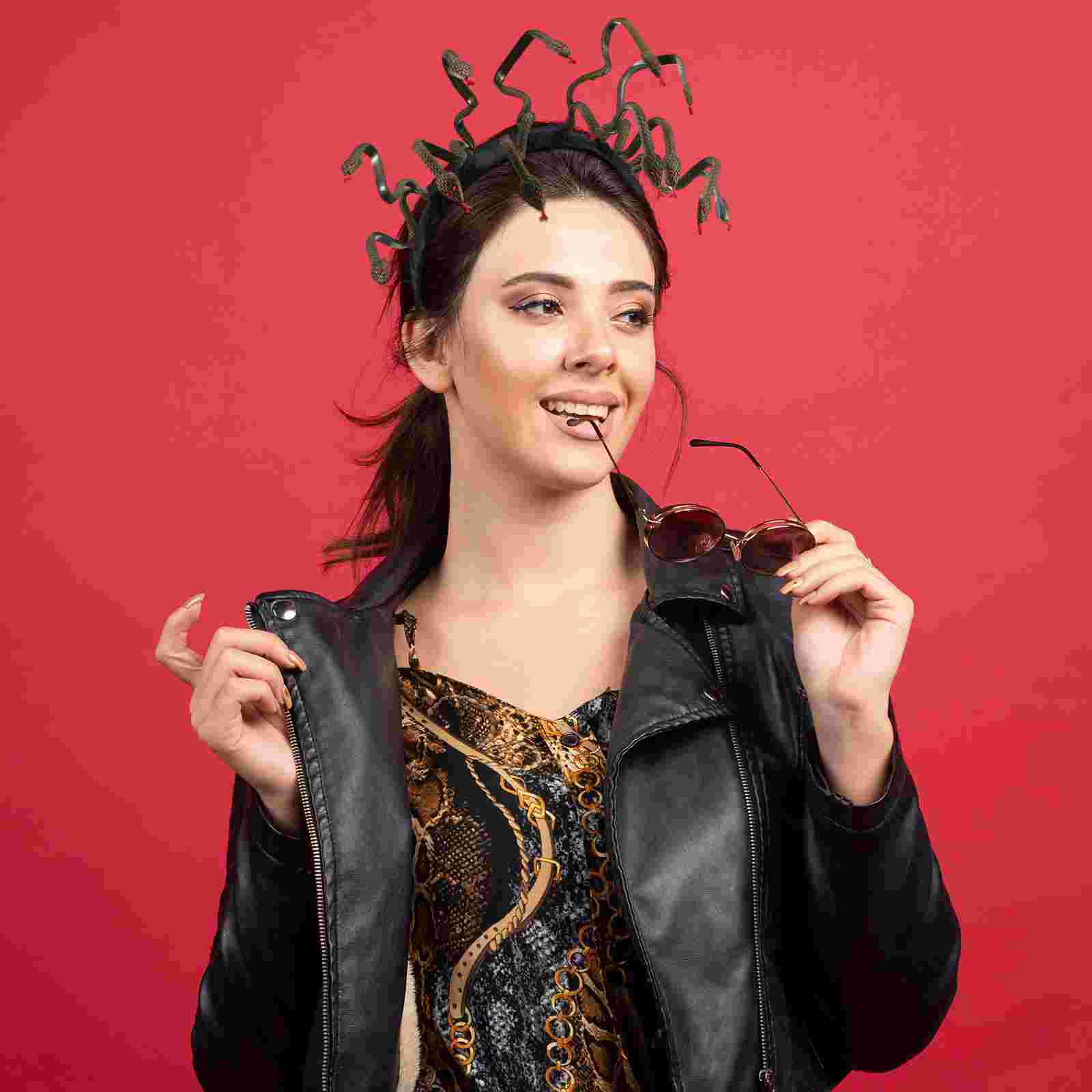 Хэллоуин Косплей Костюм Головной Убор Костюмы Бопперы для Детей Медуза