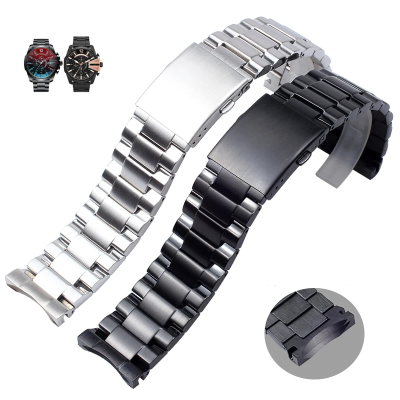 Браслет из нержавеющей стали для часов Diesel 26 мм DZ4318 4323 4283 4309