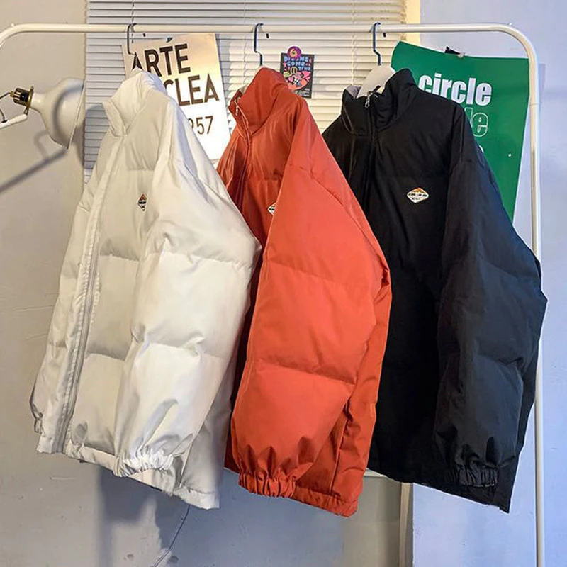 2022 Winter Double-sided Padded JCoat Female Ins Tide Brand Chic Checkerboard Cotton Jacket Harajuku Port Style women coat