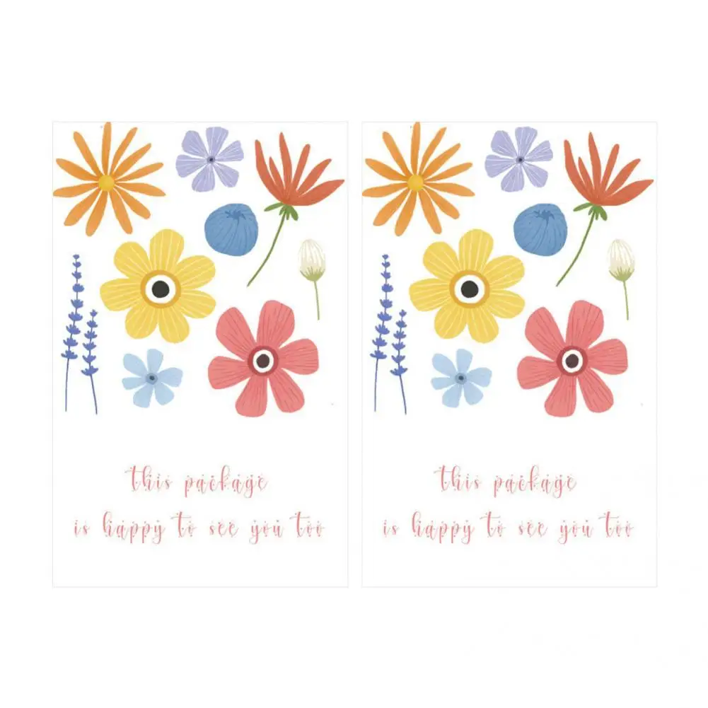 

50Pcs/Bag Fashion Seal Decal Eye-catching Fine Workmanship Eco-friendly Delicate Decorative Seal Decal