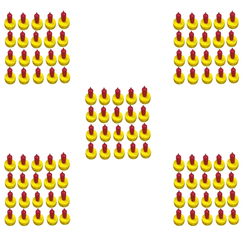 

80 Pieces Lamb Teat Feeder Bottle Topper Feeding Milk Drinking For Sheep Goat Pup Dog