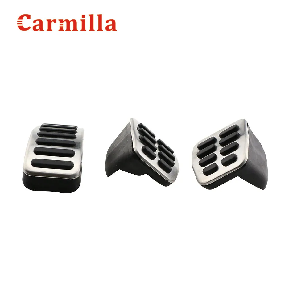 Педали тормозные газовые Carmilla из нержавеющей стали для VW New Beetle + Cabrio 1999-2010 Fox Seat Ibiza
