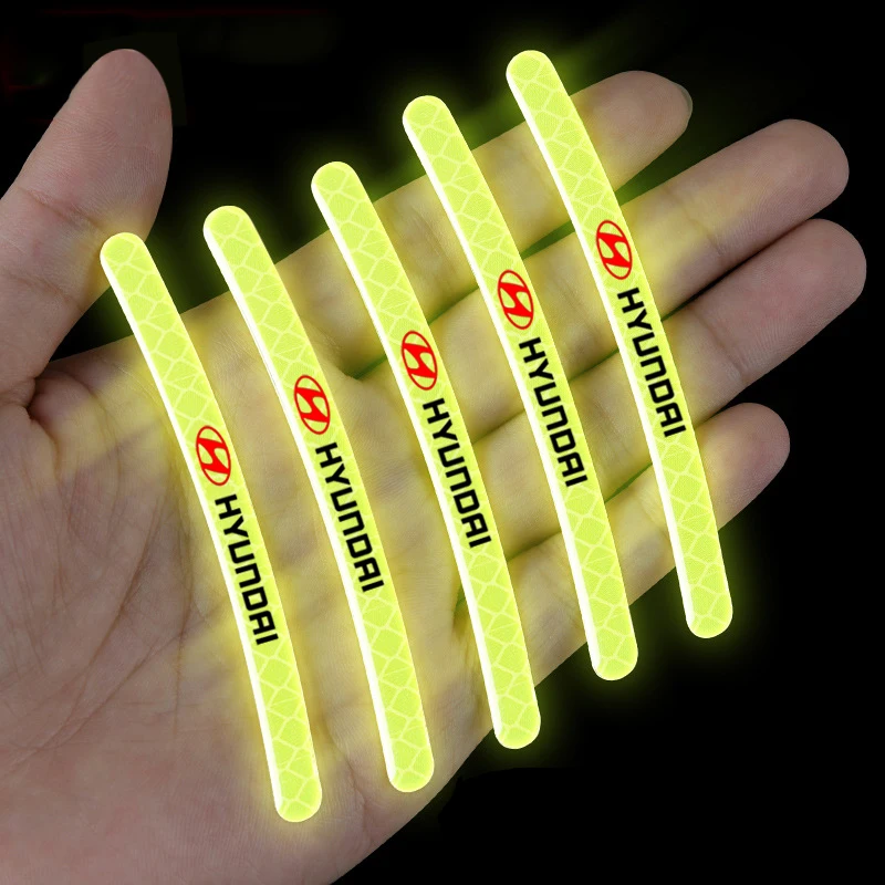 20 шт. декоративные светоотражающие наклейки на автомобильные колеса Solaris ix35 i20 i30